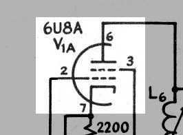 6U8A Vacuum Tube