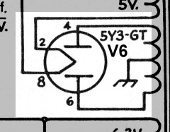 5Y3-GT Vacuum Tube