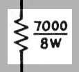 Voltage Dropping Resistor