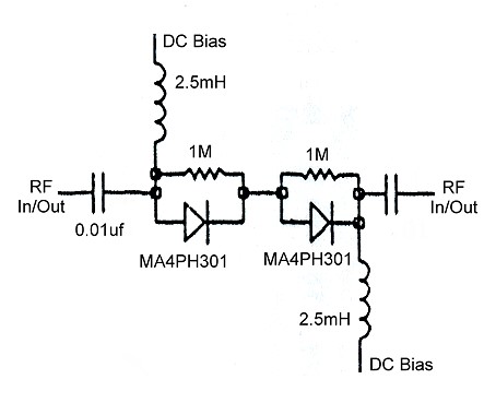 SPST Switch Two Diodes