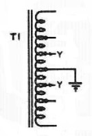 Transformer T1 High Voltage Secondary