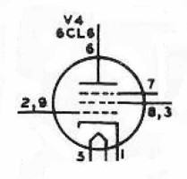 6CL6 Vacuum Tube