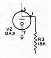 VR Tube and Dropping Resistor