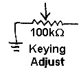 Keying Adjust Potentiometer