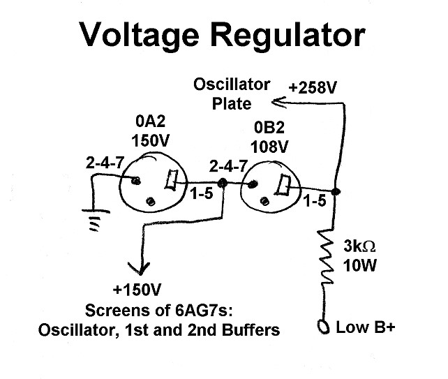 The W8exi Wingfoot Vfo Exciter Power Supply Voltage