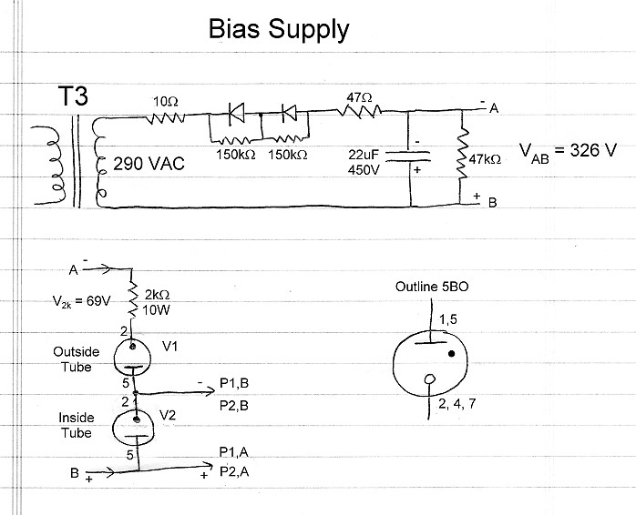 Bias Power Supply Schematic