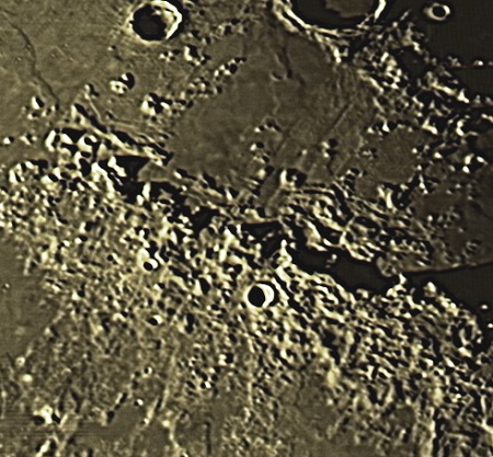 Apennine Mountains on the Moon