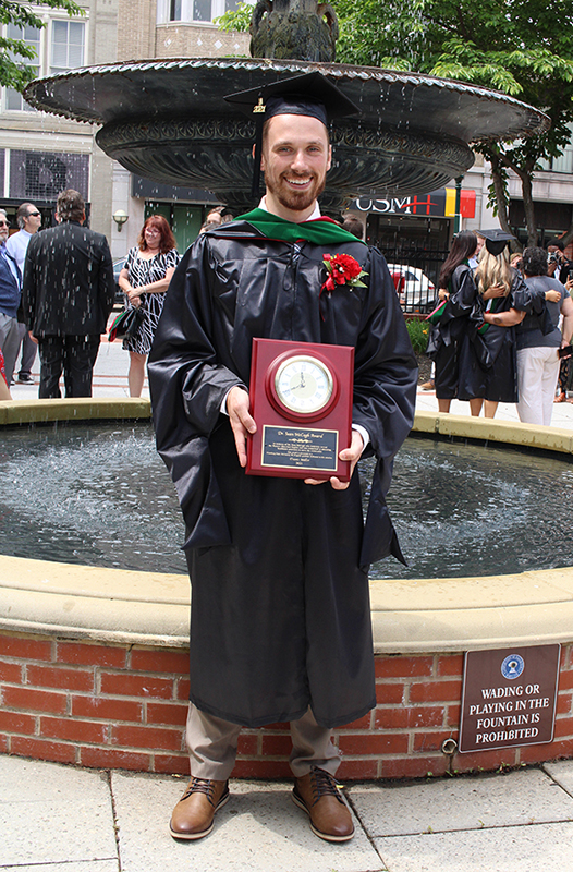 Travis Miller, first PA graduating class