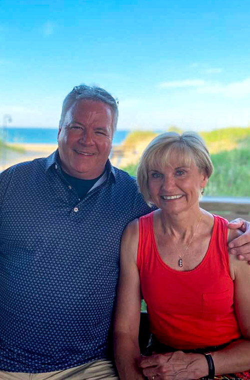 Sean McCagh and wife Terri