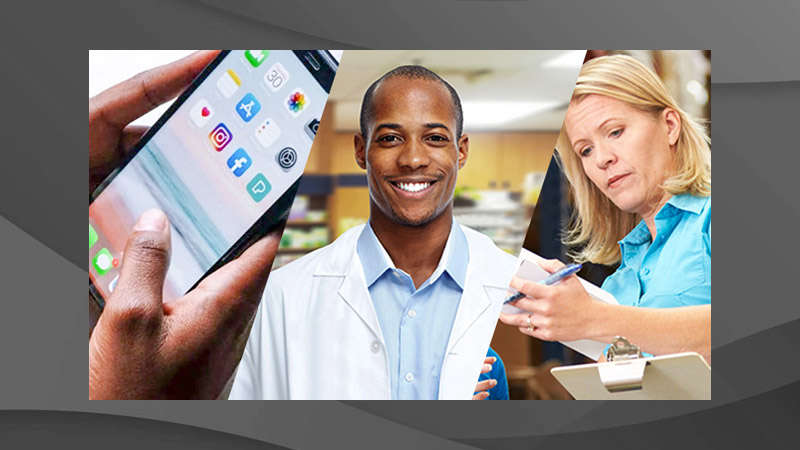 social media, pharmacy, warehouse manager