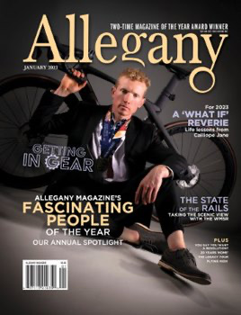 Tyler Kirkwood Allegany Magazine Cover