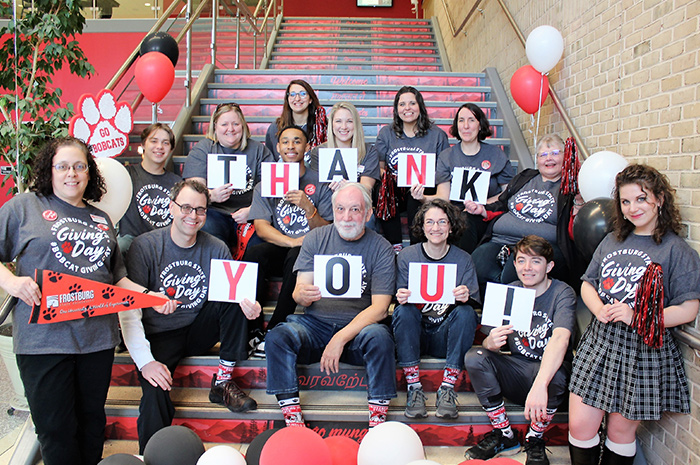 The FSU University Team behind Bobcat Giving Day says thanks.
