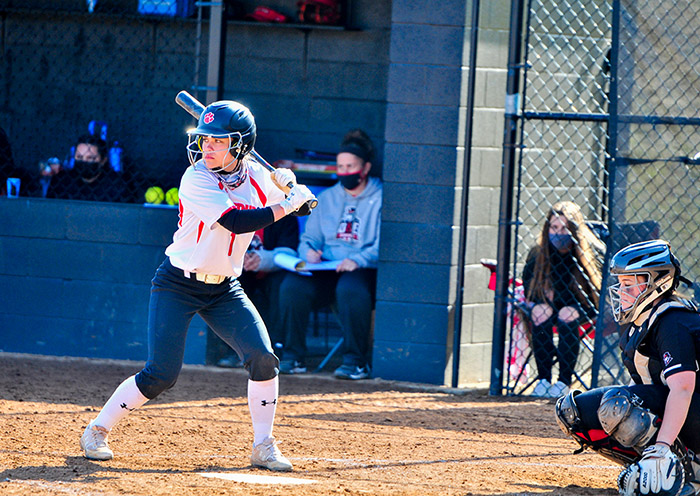 softball batter