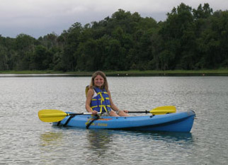 Dr Buta on a Canoe