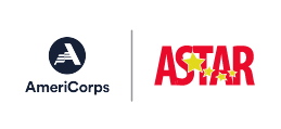 AmeriCorps ASTR logos