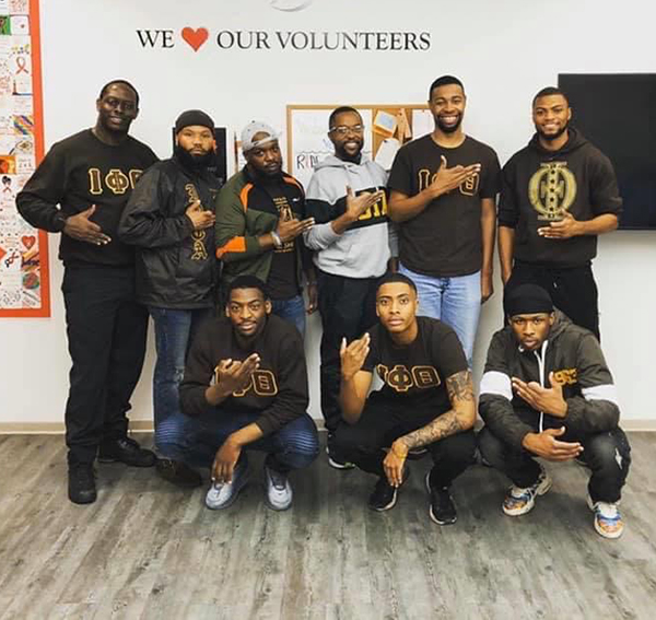 Iota Phi Theta Serving