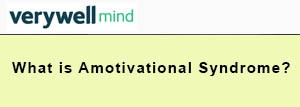 More information about Amotivational syndrome