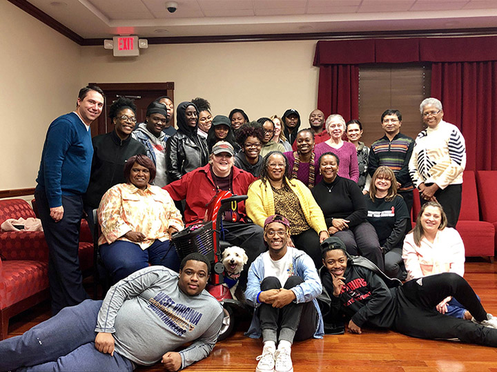 Group of FSU CSDEI students