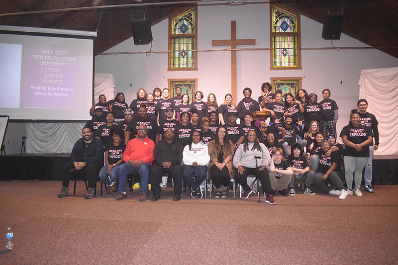 Fall 2022 FSU Social Justice Summit at Camp Allegheny photo
