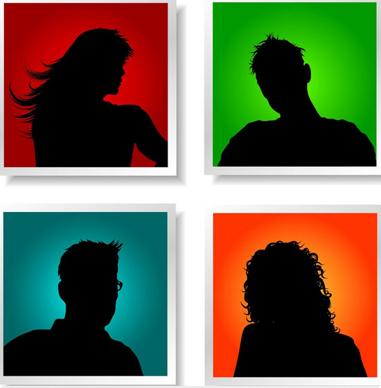 diverse silhouettes